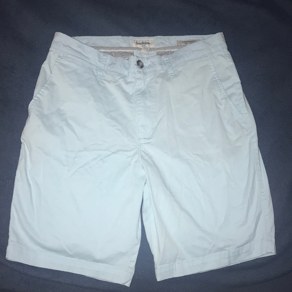 Baby Blue Dress Shorts